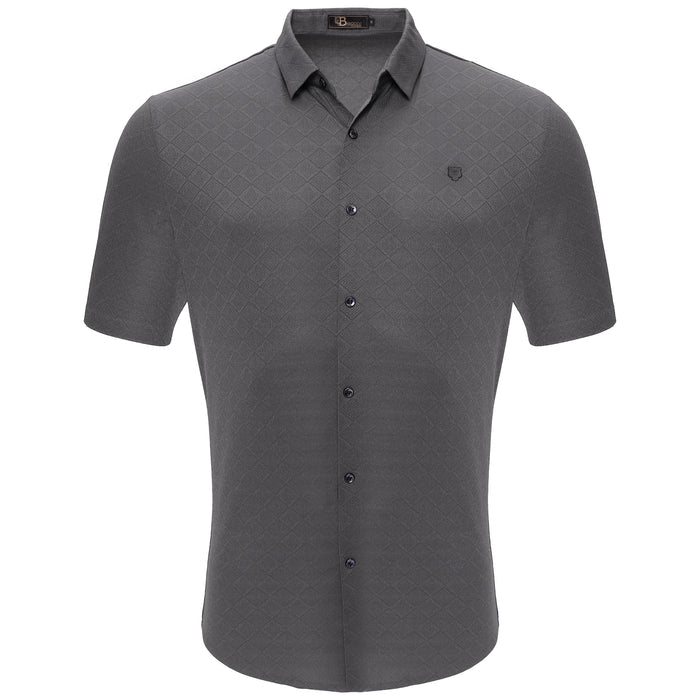 Elevate Edge Short-Sleeve Shirt GREY