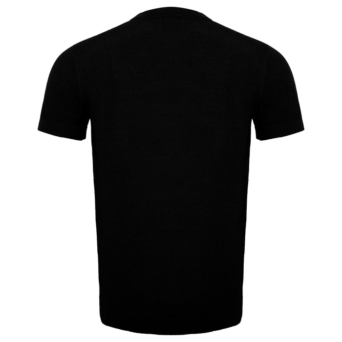 Elevate Knit Tee BLACK