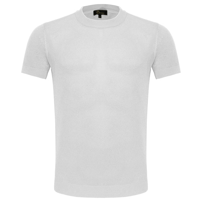 Elevate Knit Tee WHITE