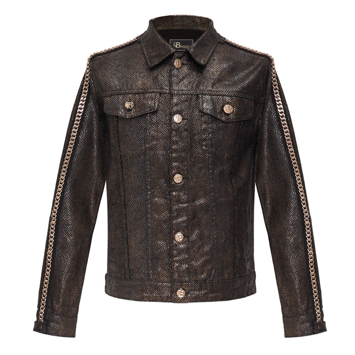Embellish Edge BLACK/GOLD - Dudes Boutique