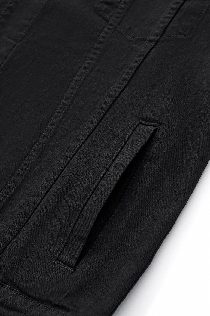 Eminence Paisley Denim Jkt – Century Penthouse BLACK