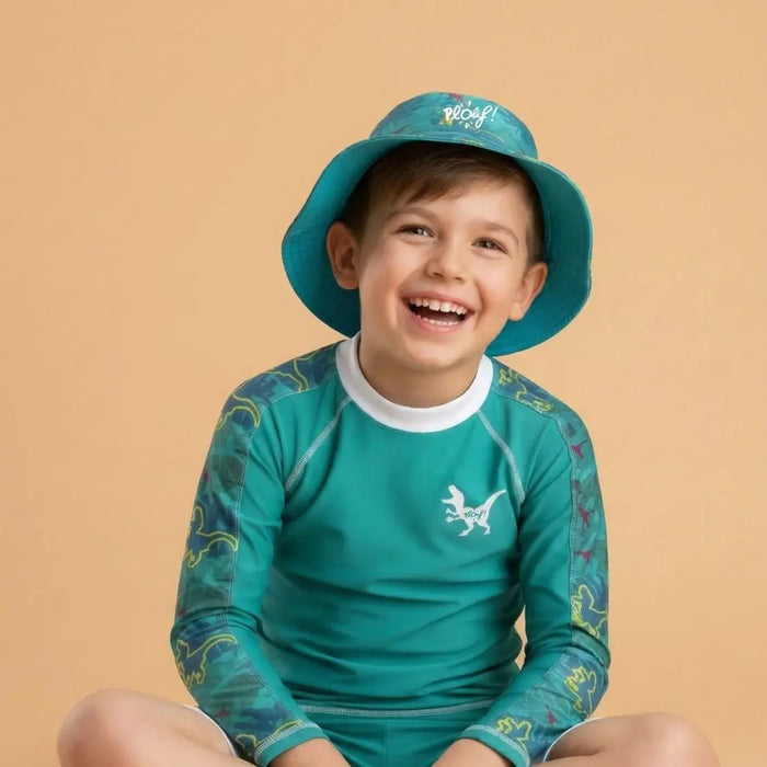 Ensemble Anti-UV garçon : Iguanodon Plouf