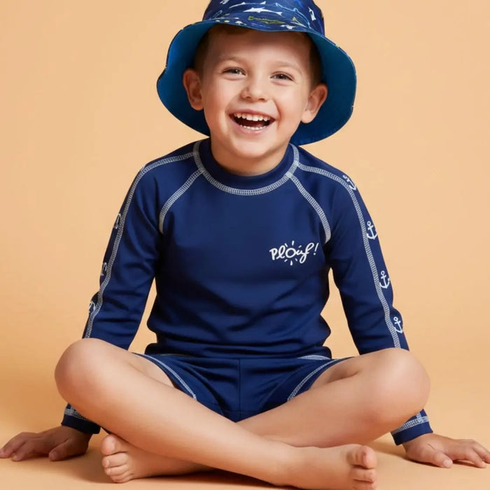 Ensemble Anti-UV garçon : Loup Plouf
