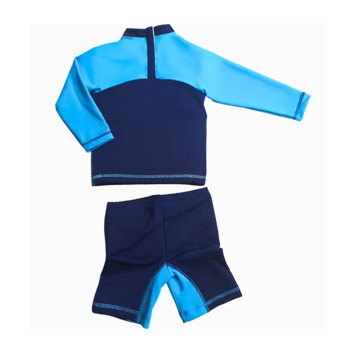 Plouf Ensemble T-shirt Anti-Uv et Short Anti-UV garçon : Monster Truck