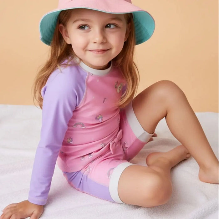 Ensemble enfant Anti-UV fille : Divine Plouf