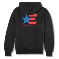 Etnies America Black Zip Up Hooded Sweatshirt