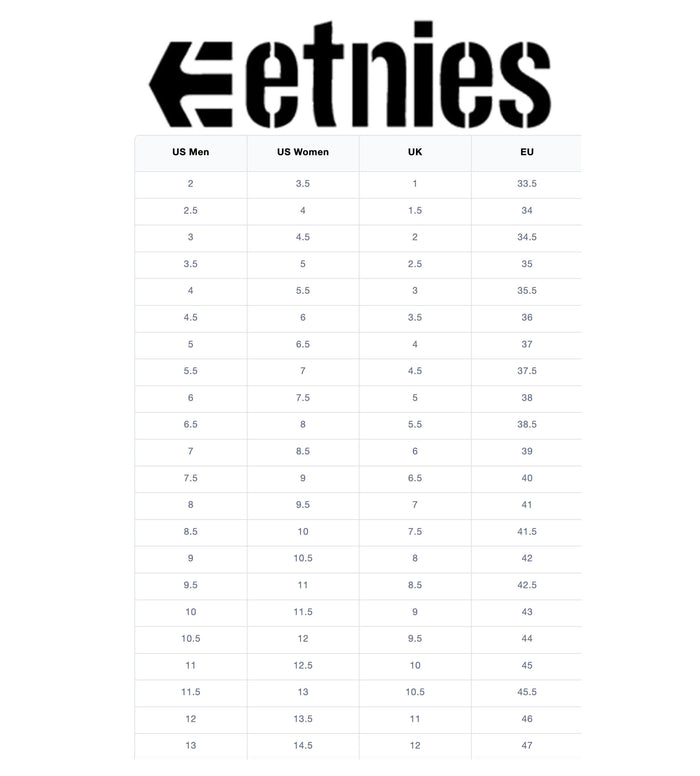 Etnies Kingpin 2K Black Black Black Shoes
