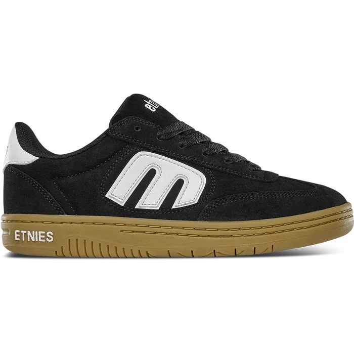 Etnies LoCut Black Gum White Shoes