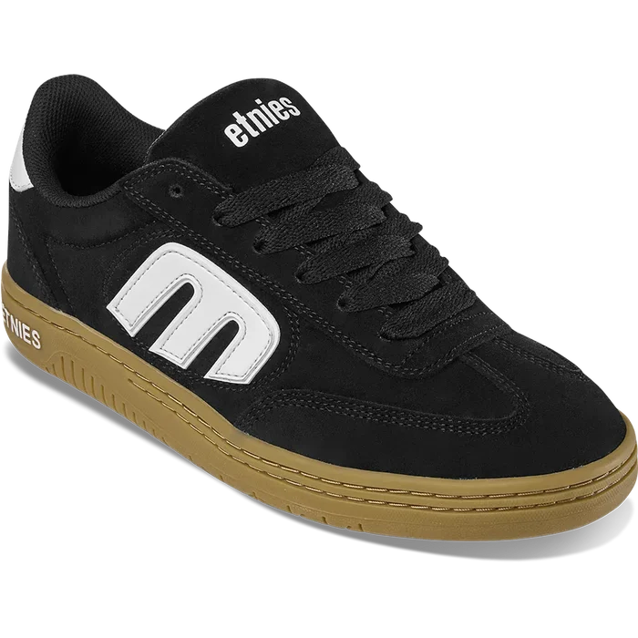 Etnies LoCut Black Gum White Shoes