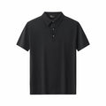 Everyday Luxe Knit Polo BLACK