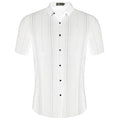 Fearless Finesse Short-Sleeve Shirt WHITE