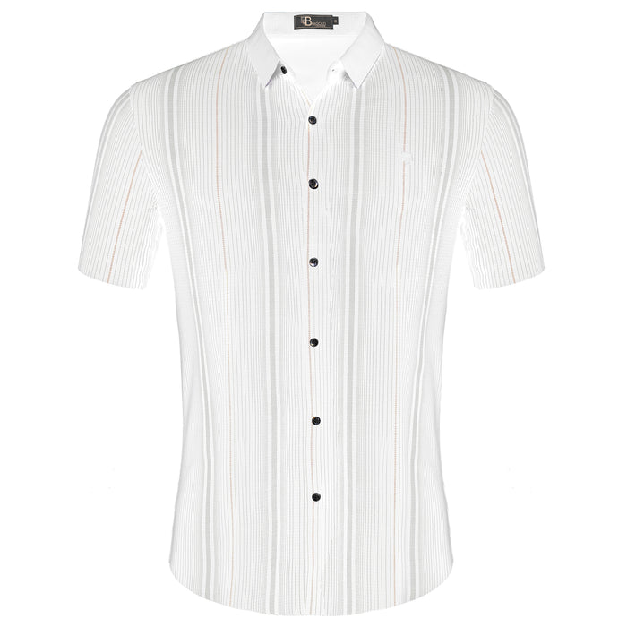 Fearless Finesse Short-Sleeve Shirt WHITE
