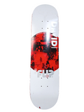 Flip David Gonzalez Photos White Red Size 8 Skateboard Deck