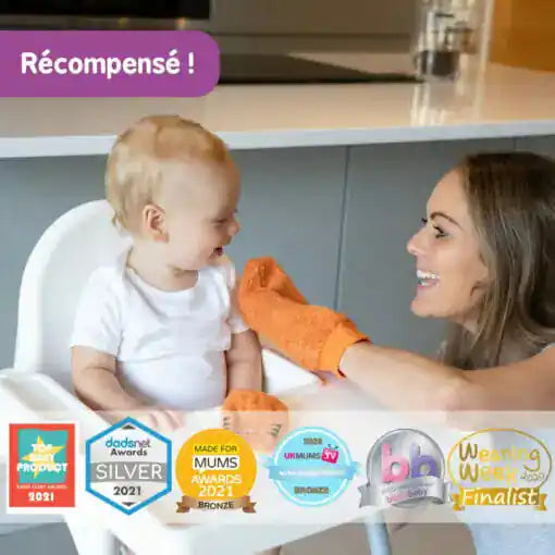 Gants de toilette en bambou recompense