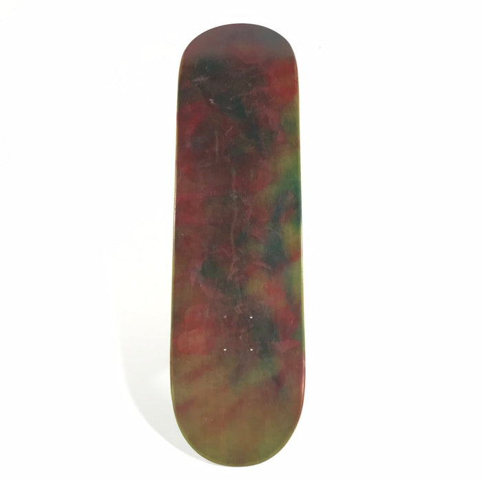 Girl Brand Skateboards - striped Kevlar top - Hand Painted - Skateboard Deck