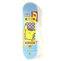 Girl Griffin Gass Pom Pom Purin Blue/Yellow/Burgundy Size 8.5 Skateboard Deck