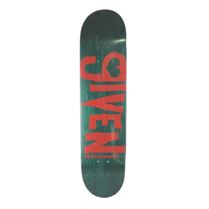 Givin Kris Markovich Bold Red/Green Size 7.75'' Vintage NOS Deck
