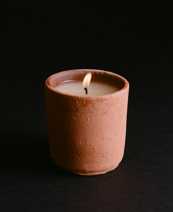 Green Citronella Candle