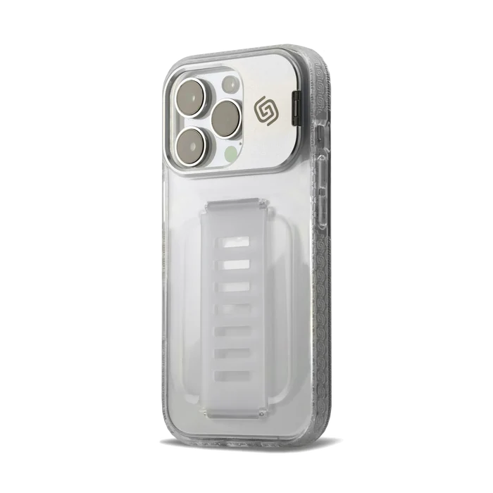 Grip2U BOOST Kickstand Clear Case for iPhone 16 Pro Max