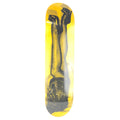 HUF Legs with High Heels Yellow/Black Size 8.1 Skateboard Deck