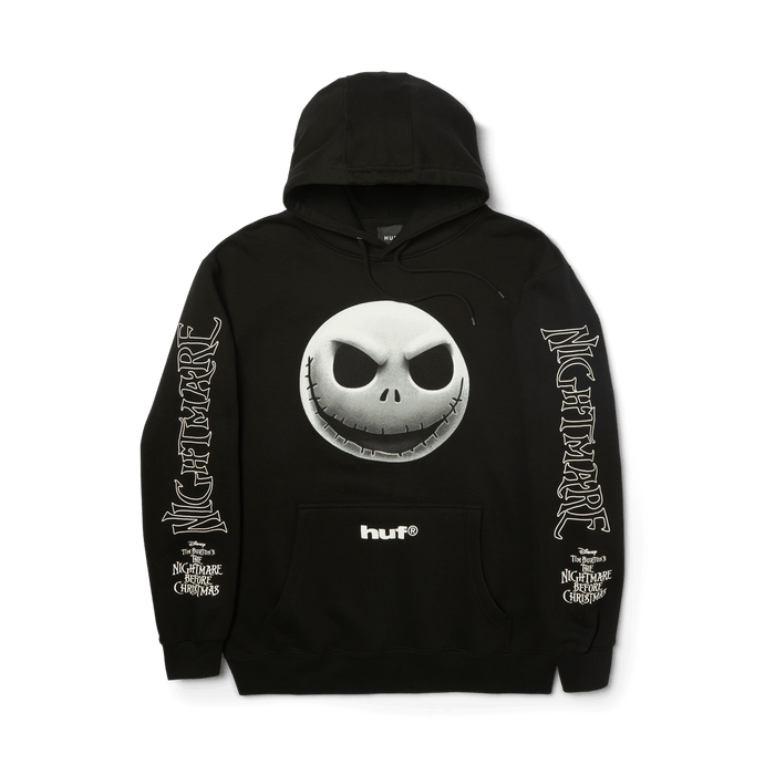Huf X Nightmare Jack Skellington Black Hooded Sweatshirt