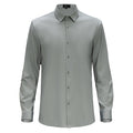 Imperial Essence Button-Up Shirt LIGHT GREY - Dudes Boutique