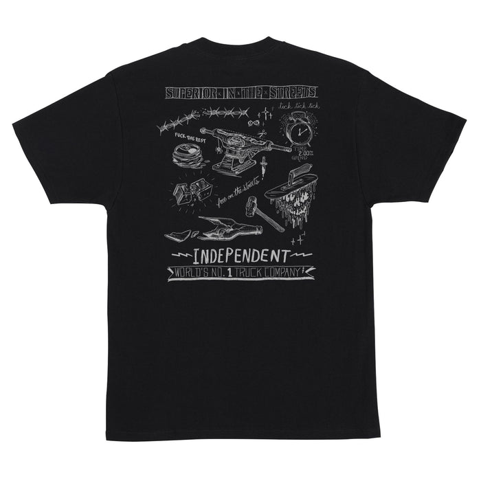 Independent Bratrud Notebook Black S/s Shirt