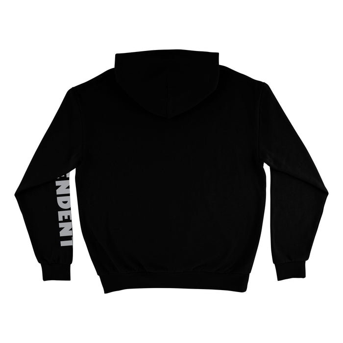 Independent Built To Grind Work Heavyweight Black Hooded Sweatshirt