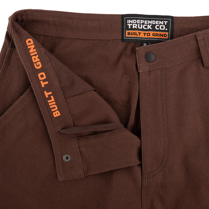 Independent Trucks Built To Grind Chocolate Utility Pant