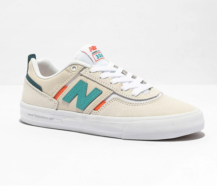 New Balance Jamie Foy 306 White/Teal Blue Shoes (NM306ZUB)