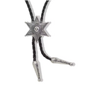 Kashani Western Star Bolo Tie – Silver
