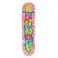 Krooked Team Small Red Blue Multi Size 7.81" Vintage NOS Deck