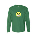 Limosine Happy Face Green L/s Shirt