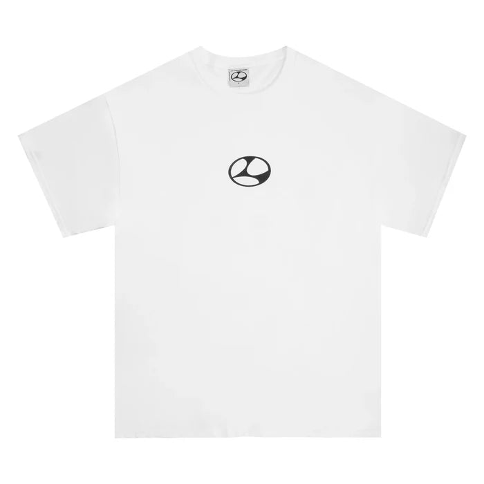 Limosine Logo Tee White Black S/s Shirt