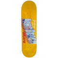 Long Beach Skate Co. Greetings Yellow Skateboard Deck