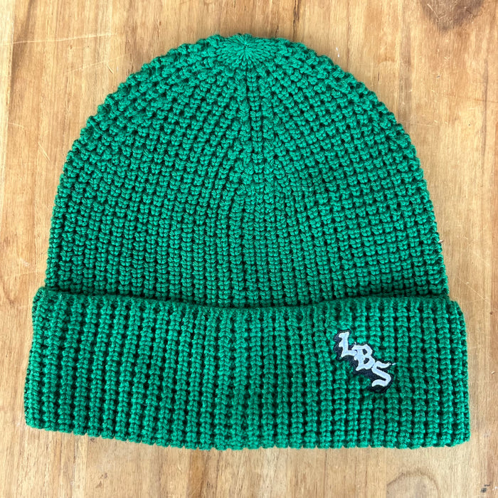 Long Beach Skate LBS Long Side Waffle Knit Beanie