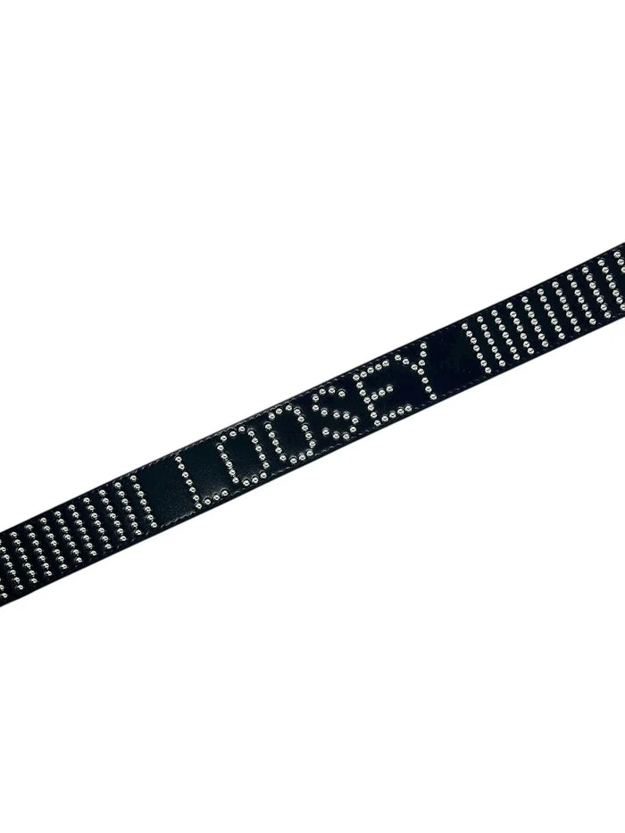 Loosey Interchangable Black Buckle Belt