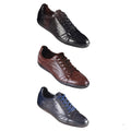 Los Altos Perforated Crocodile Toe Low Top Sneakers - Dudes Boutique