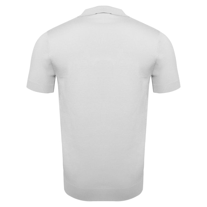 LuxeKnit Polo WHITE