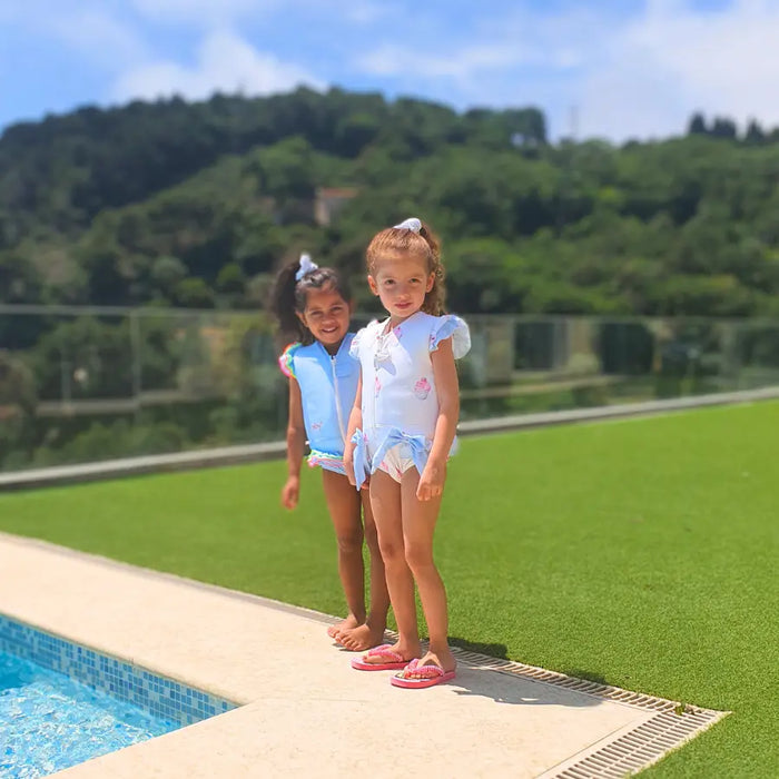 Maillot de bain flottant fille : Charlotte Plouf