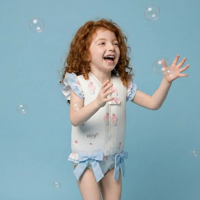 Maillot de bain flottant fille : Charlotte Plouf