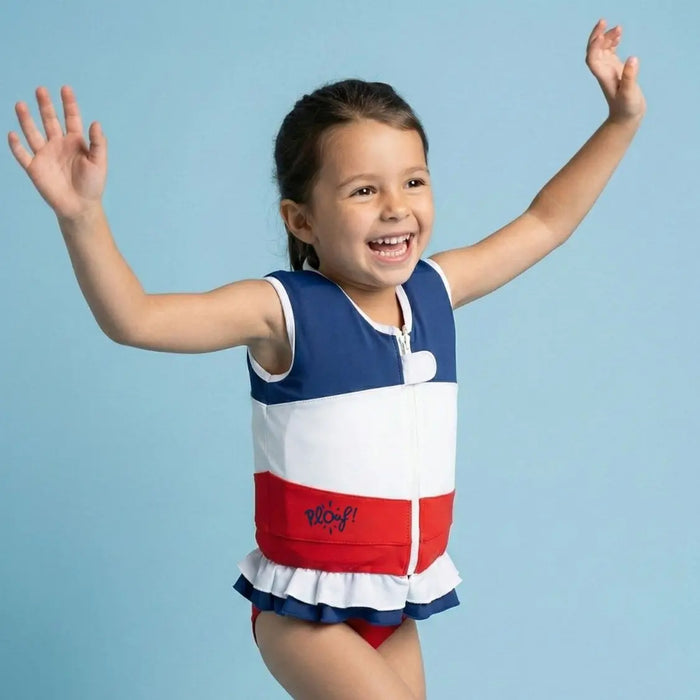 Maillot de bain flottant fille : Coquette fille Plouf