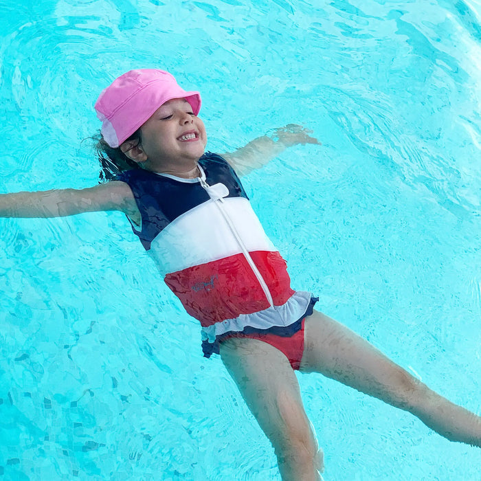 Maillot de bain flottant fille : France fille Plouf