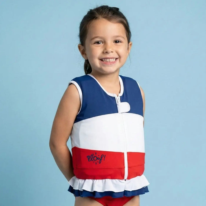 Maillot de bain flottant fille : Coquette fille Plouf