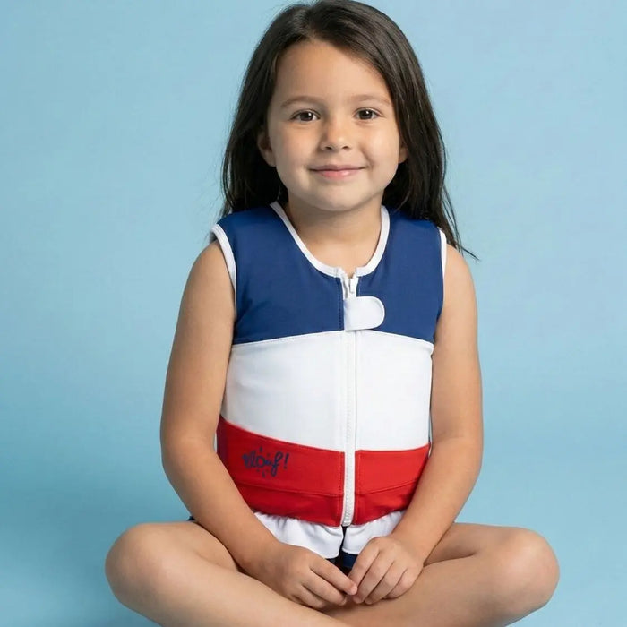 Maillot de bain flottant fille : Coquette fille Plouf