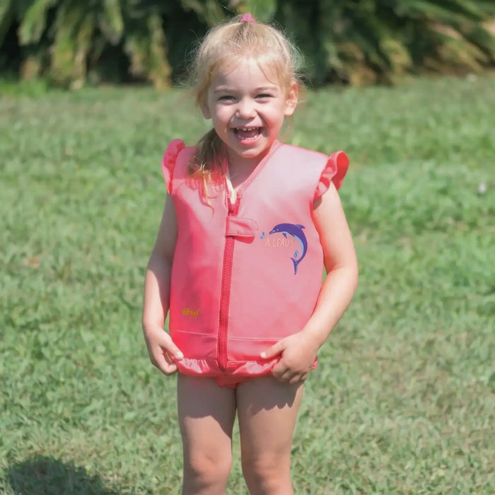Maillot de bain flottant fille : Dauphin Plouf