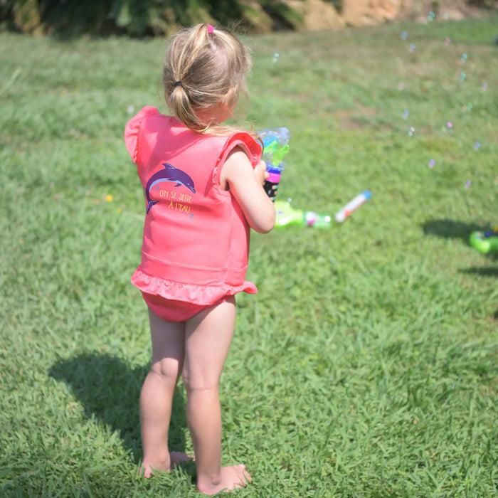 Maillot de bain flottant fille : Dauphin Plouf
