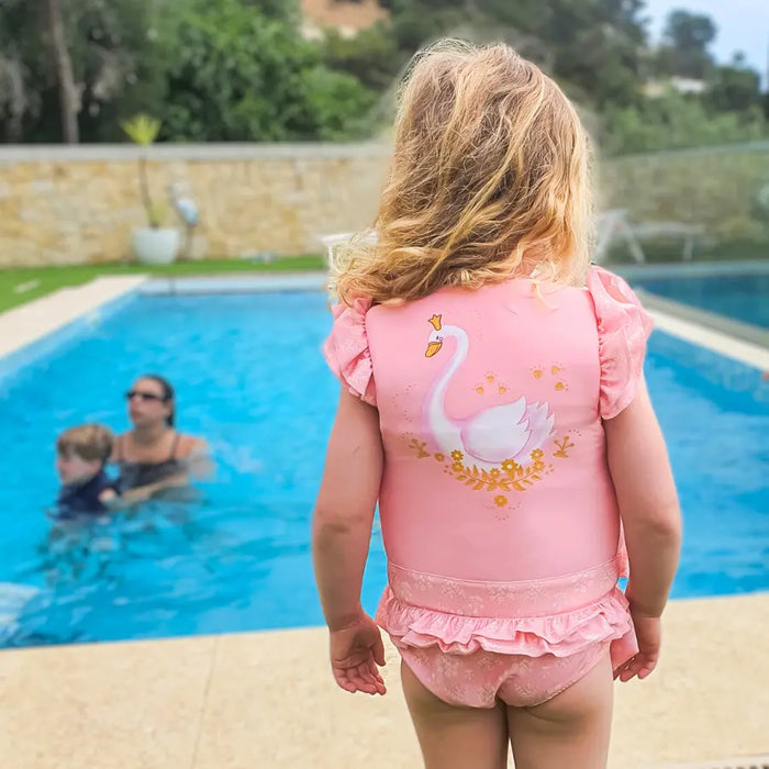 Maillot de bain flottant fille : Lily Plouf