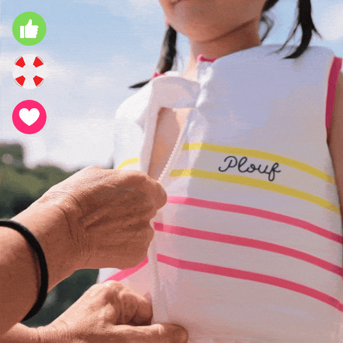 Maillot de bain flottant garçon : Dino-Inter Plouf