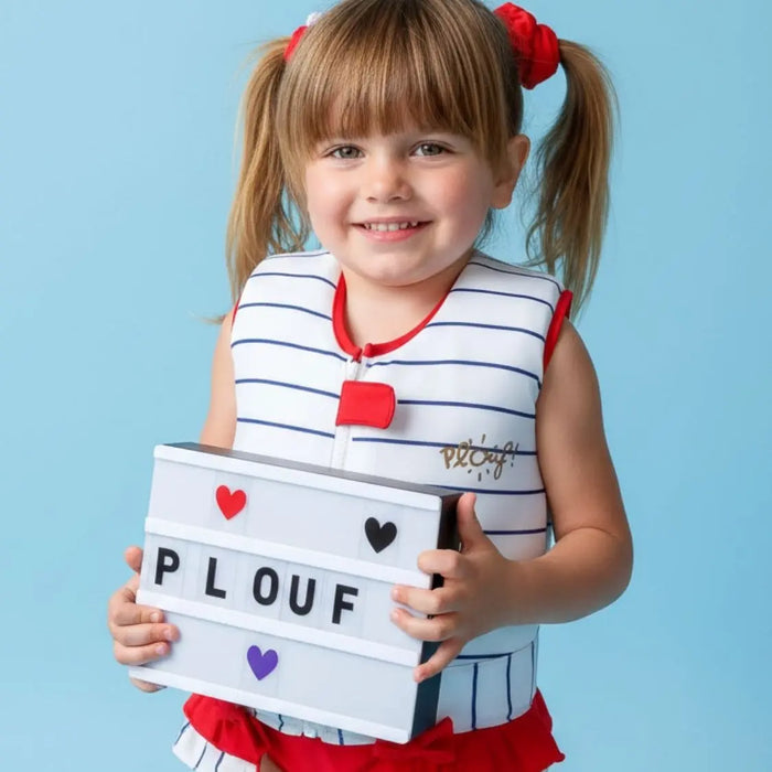 Maillot de bain flottant fille : Marinette Plouf